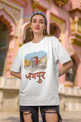 JAIPUR KI SAWARI Oversized Tee