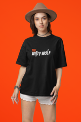 THE WITTY WOLF SIGNATURE LOGO Tshirt