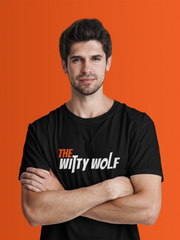 THE WITTY WOLF SIGNATURE LOGO Tshirt