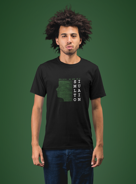 SIMULATED REALITY Regular Fit Tshirt